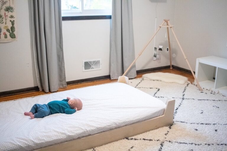 Montessori Meets Mini: Infant Montessori Bed