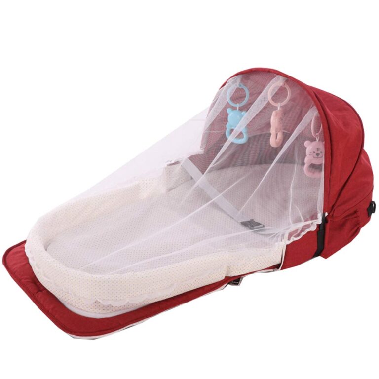 Travel-Ready Tots: The Snuggle Nest Portable Bassinet for On-the-Go Naps