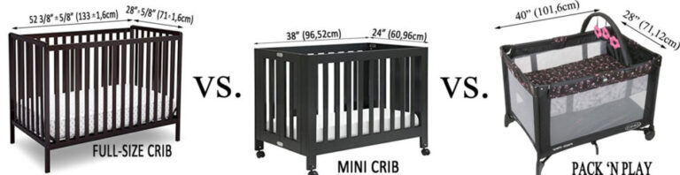 Small But Mighty: Comparing Mini Crib vs Pack And Play Size for Your Baby’s Sleeping Needs