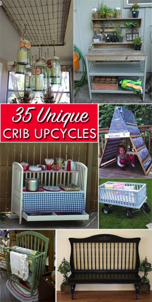 3 Creative Ideas for Repurpose Crib Rails