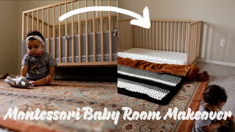 How to Turn Crib into Montessori Bed?