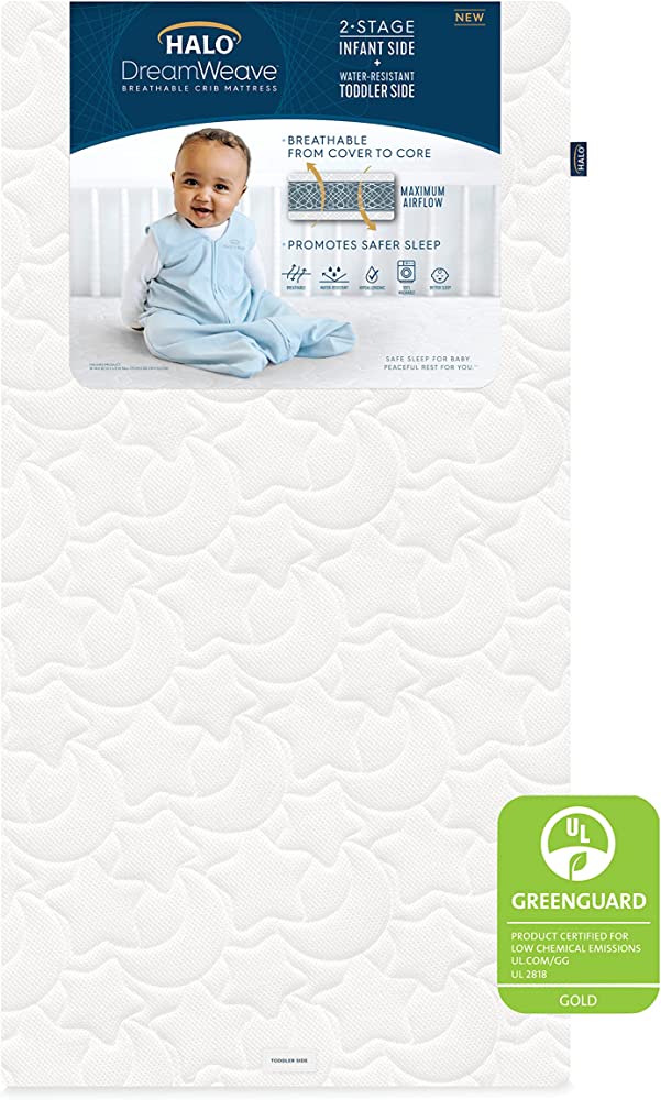 Halo Dreamweave Breathable Crib Mattress