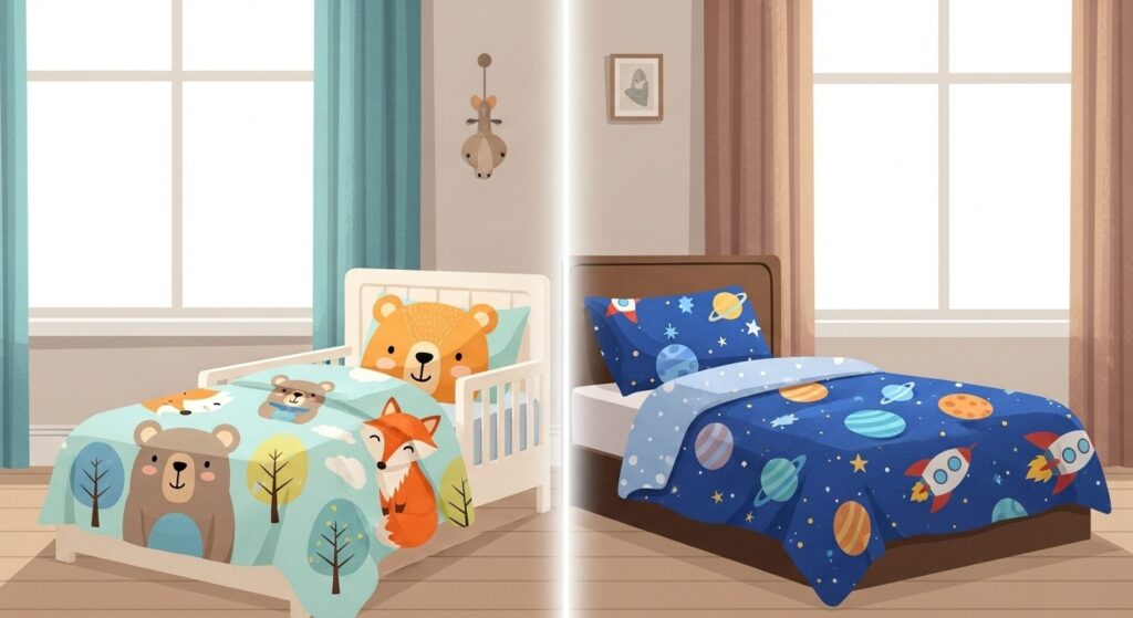Toddler Mattress Size vs Twin