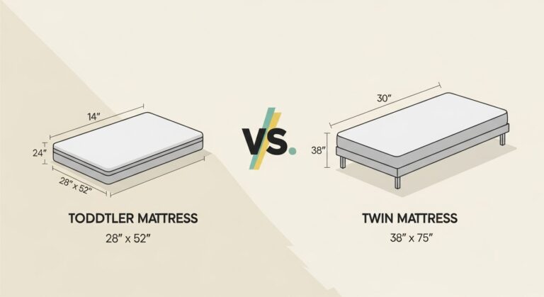 Toddler Mattress Size vs Twin