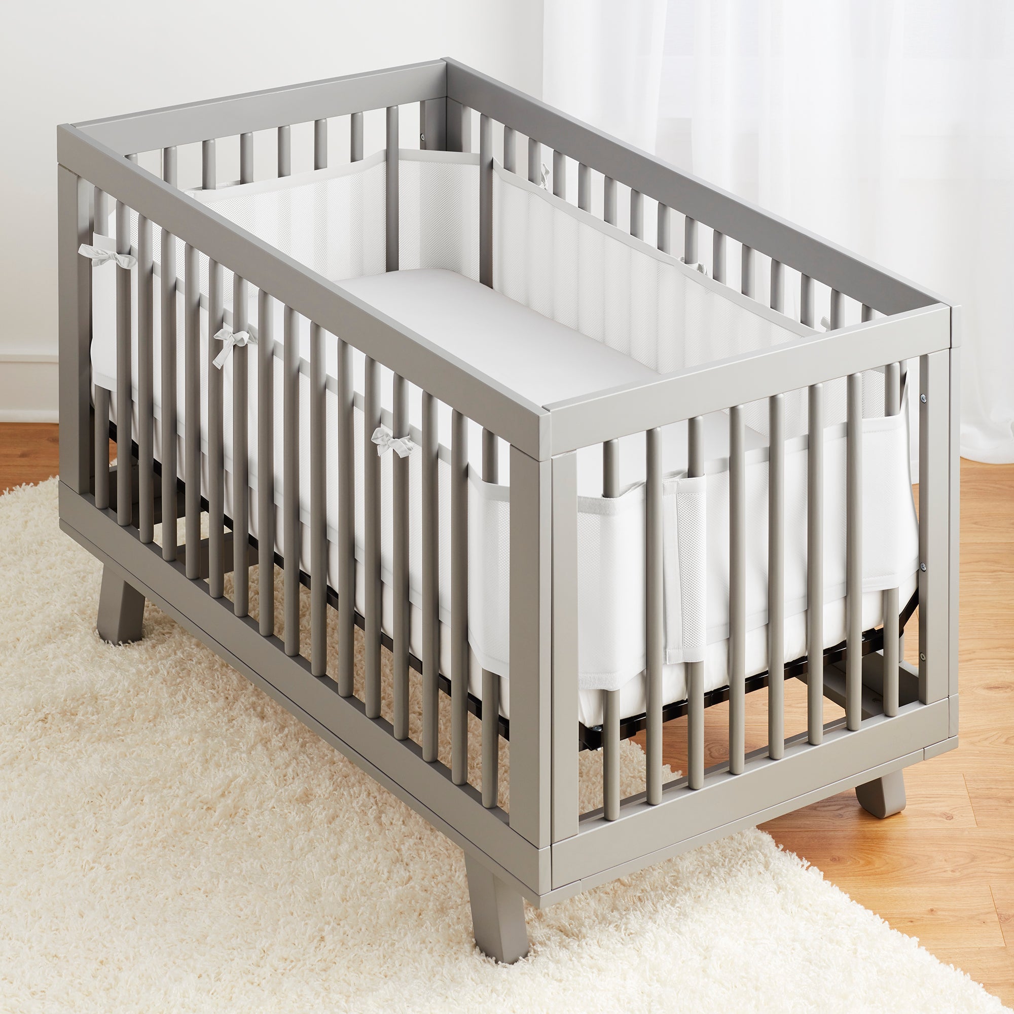 Breathable Baby Mesh Crib Liner